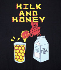 Milk & Honey Bear Black T-Shirt - The Phi Concept