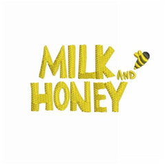 Milk & Honey Embroidered Fresh White Hat - The Phi Concept