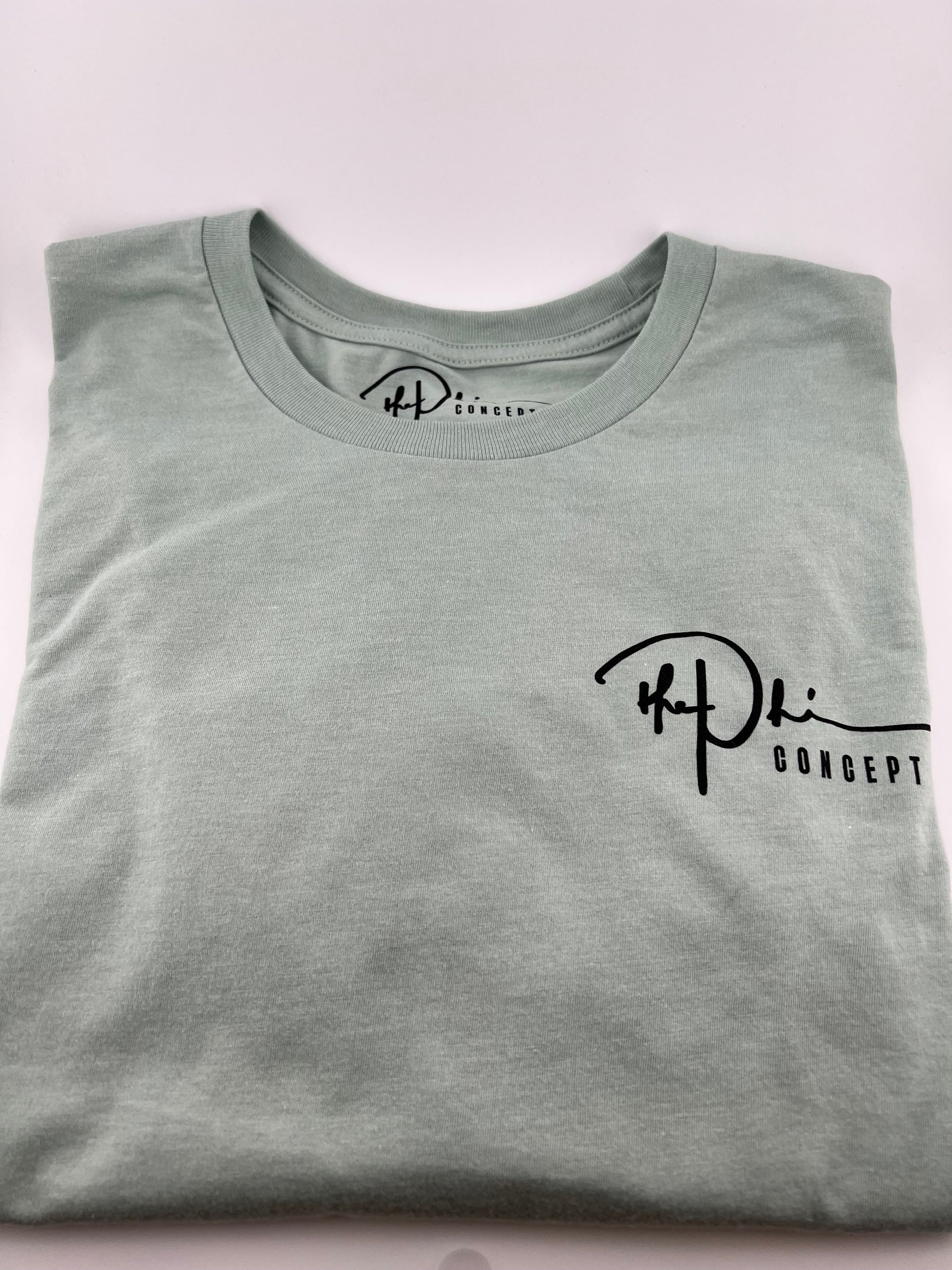 The Phi Concept Stonewash Green T-Shirt