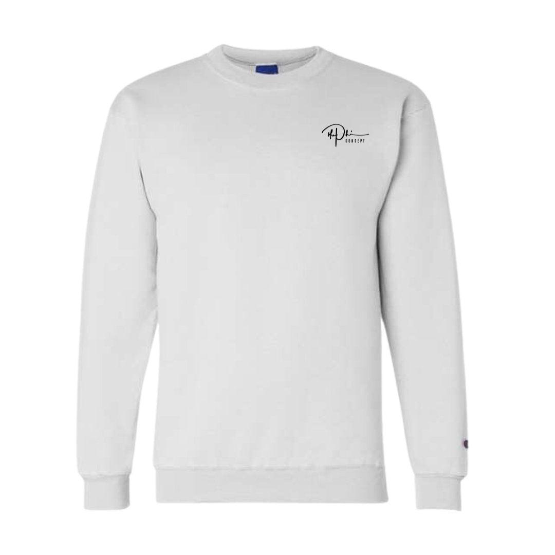 PRE - ORDER White Crewneck Sweatshirt - The Phi Concept