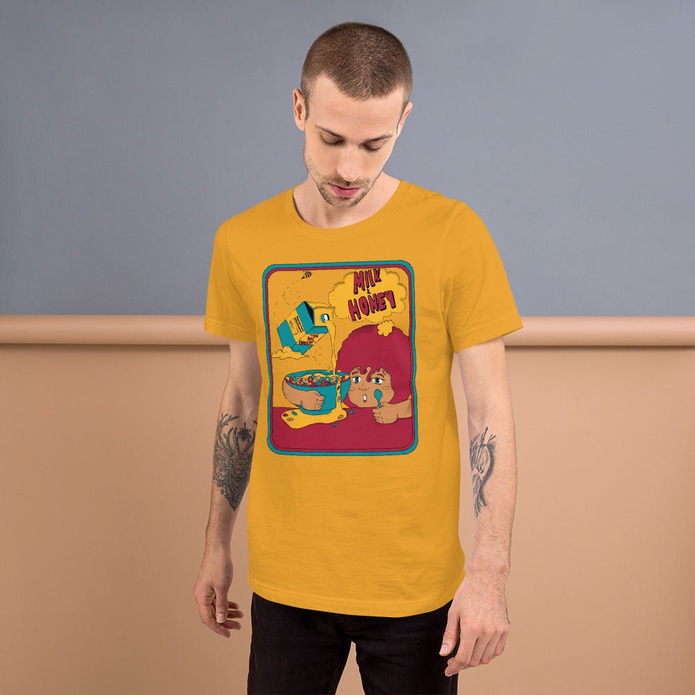 Milk & Honey Cereal Gold T-Shirt - The Phi Concept