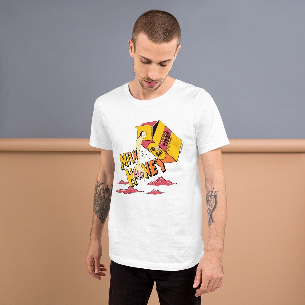 Milk & Honey Fresh White T-Shirt - The Phi Concept