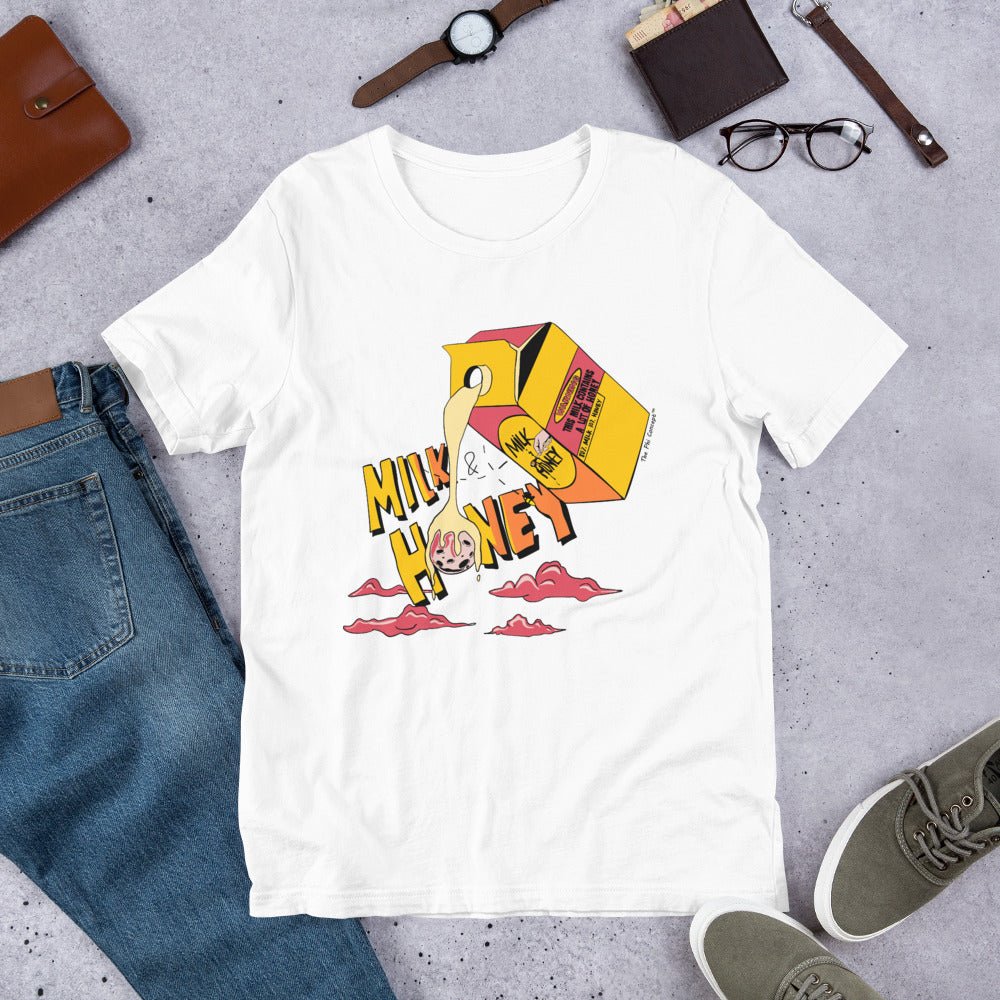 Milk & Honey Fresh White T-Shirt - The Phi Concept