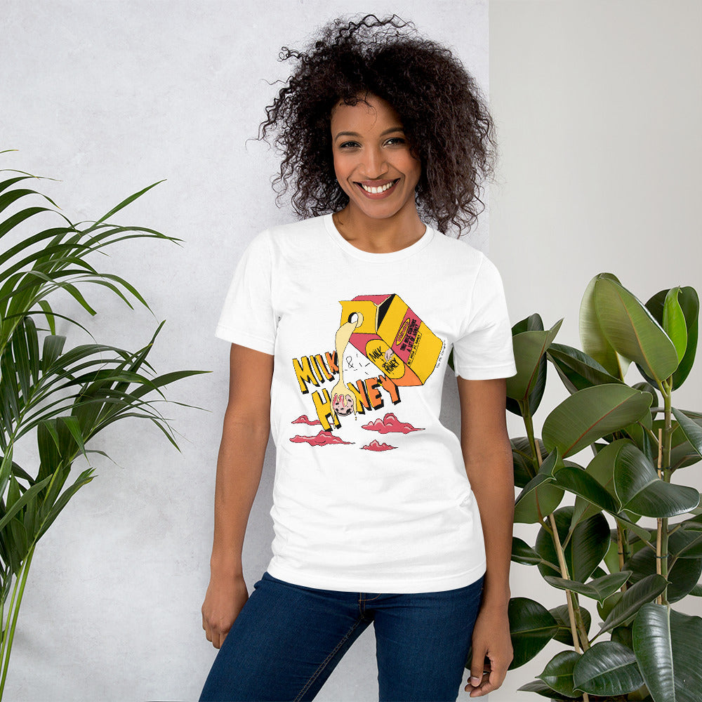 Milk & Honey Fresh White T-Shirt - The Phi Concept