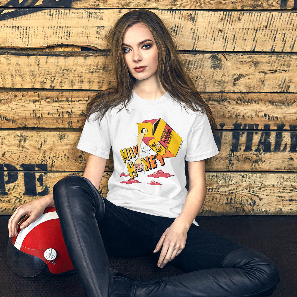 Milk & Honey Fresh White T-Shirt - The Phi Concept