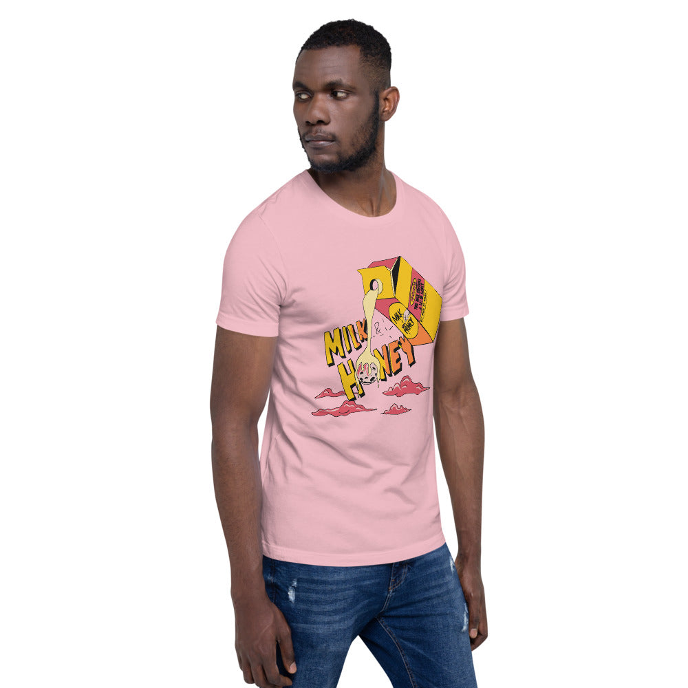 Milk & Honey Pink T-Shirt - The Phi Concept