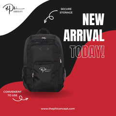The Phi Concept Oakley Black Backpack - The Phi Concept