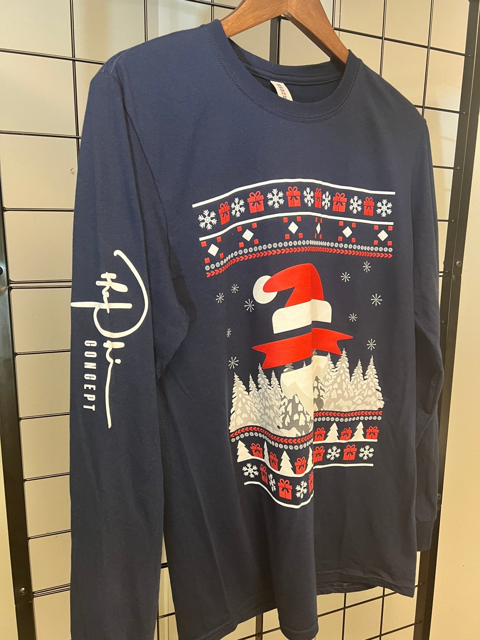 The Phi Concept's Santa Hat Long Sleeve - The Phi Concept