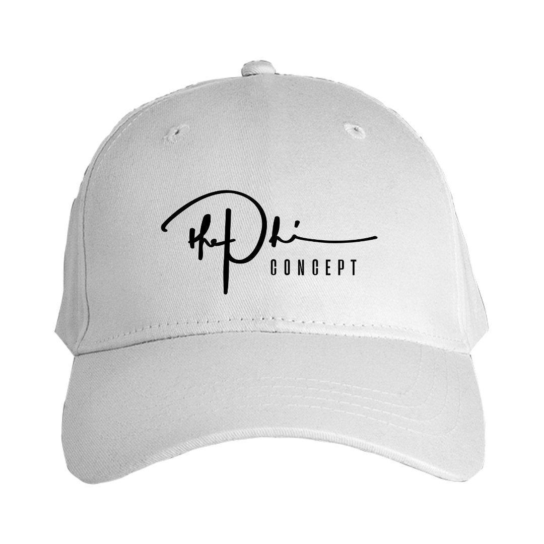 White The Phi Concept Embroidered Hat - The Phi Concept